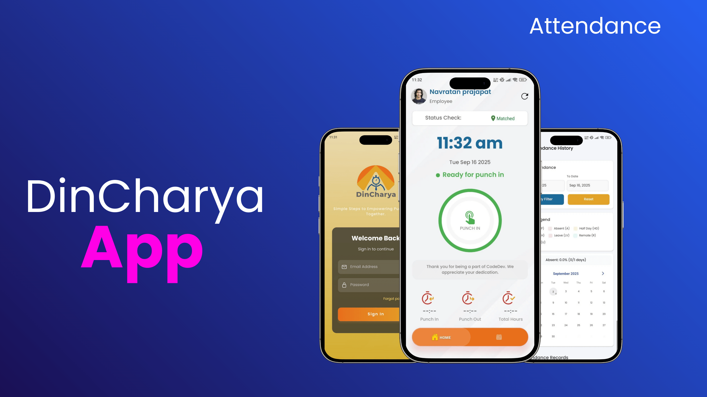 DinCharya screenshot 2